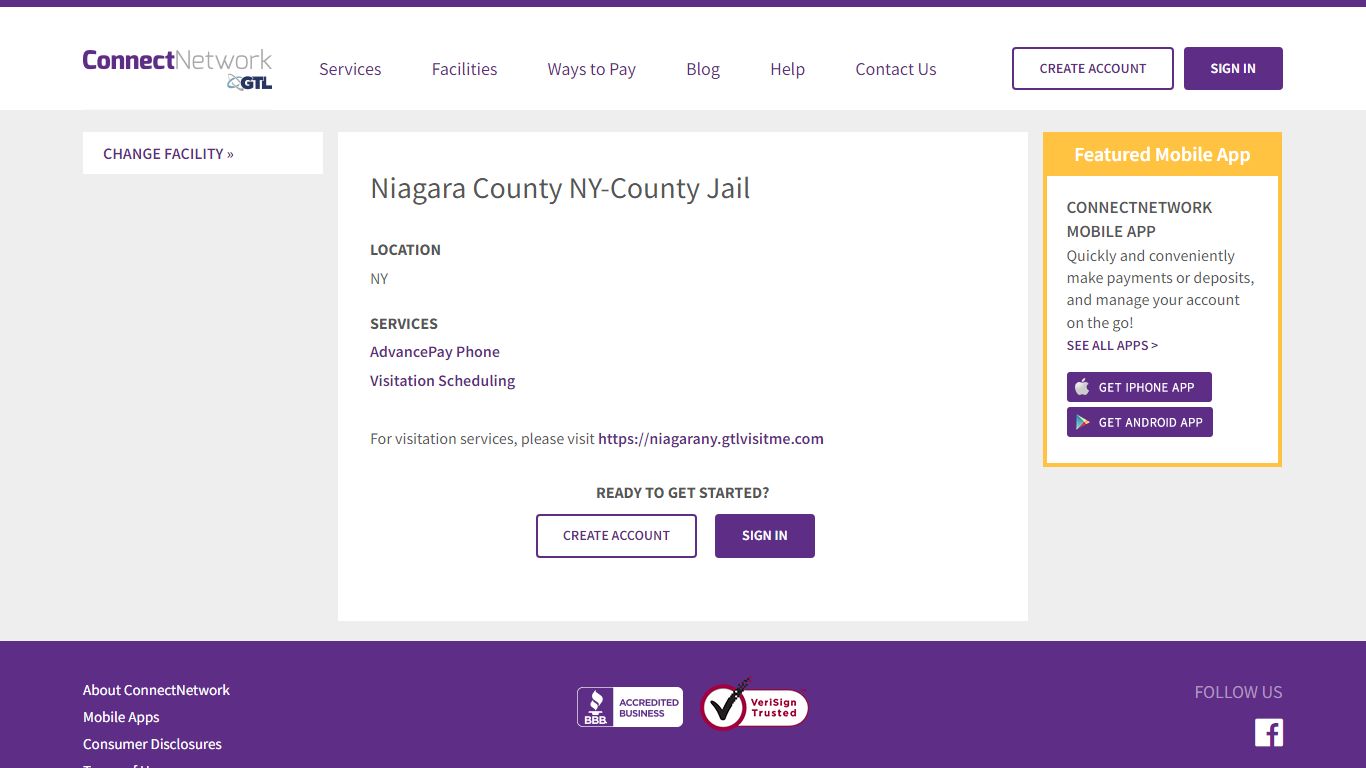 Niagara County NY-County Jail | ConnectNetwork